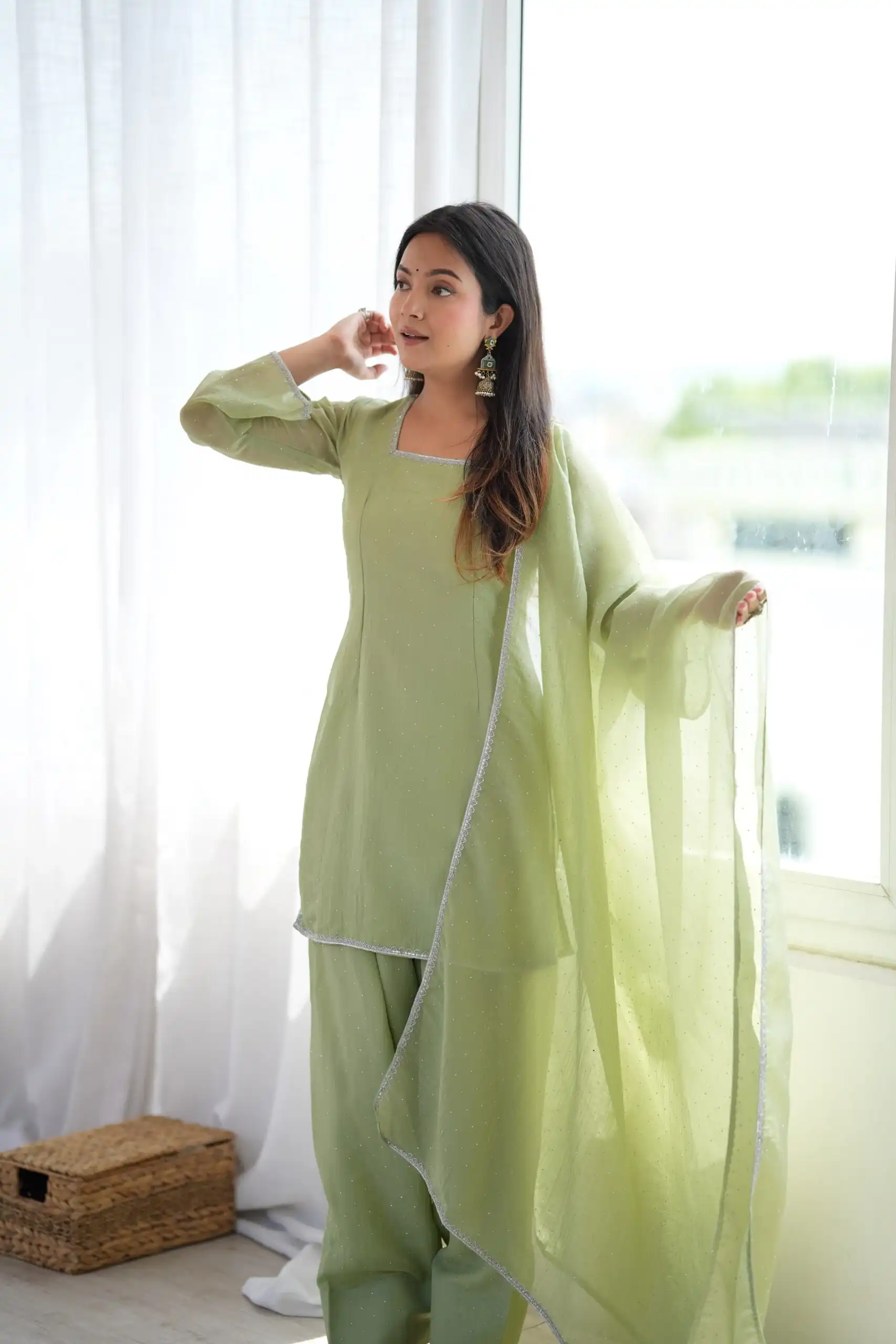 KB 297 Pista Crunchy Silk Salwar Suit with Embroidery Work. Wedding, Party, Festive, Events Best Price ₹2029. Delivery 4-6 Working Days. Shop now. | Casual Suits, Jump Suits, Creative suits, Designer Suits, Palazzo Suits, Party Wear Suits, Patiala Suits, Salwar suit, Straight Suits
