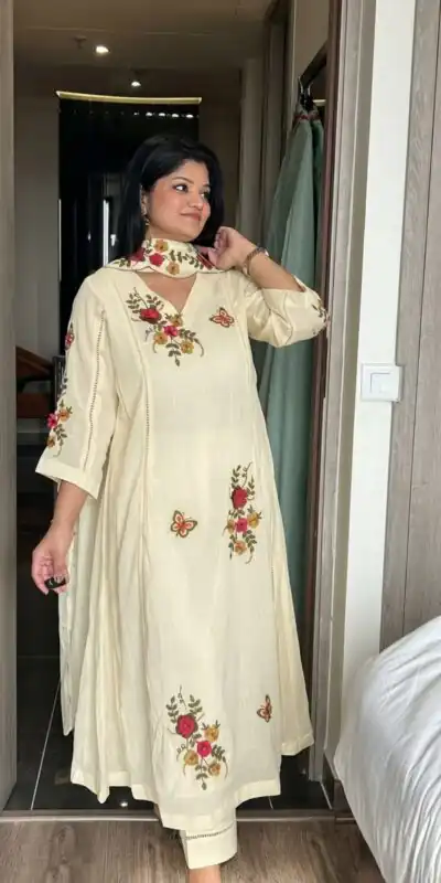 LG 2152 Yellow in Air Tex Chino Embroidery Work & Cut Work Salwar Suit n. Get it for ₹2499. Delivery 4-6 Working Days. Shop now. | Casual Suits, Jump Suits, Creative suits, Designer Suits, Palazzo Suits, Party Wear Suits, Patiala Suits, Salwar suit, Straight Suits