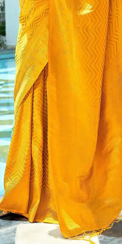 KP 3096 Yellow Soft Lichi Silk with Lace Border & Lace Work Saree . Special Price ₹1549. Delivery 4-6 Working Days. Shop now. | Creative Sarees, Bollywood Sarees, Designer Sarees, Embroidered Sarees, Ethnic Saree, Modern Digital sarees, Party Wear Sarees, Sarees