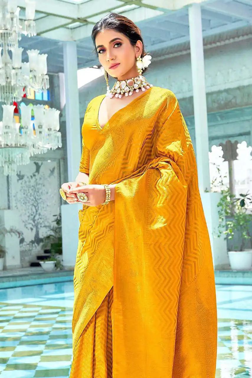 KP 3096 Yellow Soft Lichi Silk with Lace Border & Lace Work Saree . Special Price ₹1549. Delivery 4-6 Working Days. Shop now. | Creative Sarees, Bollywood Sarees, Designer Sarees, Embroidered Sarees, Ethnic Saree, Modern Digital sarees, Party Wear Sarees, Sarees