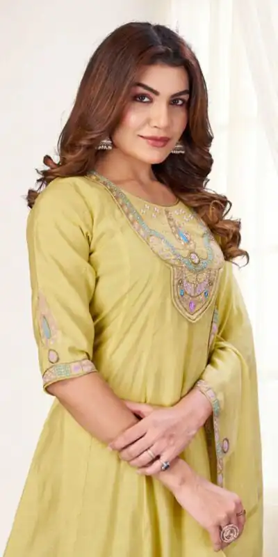 DIVA 171 Yellow Mal Chanderi Salwar Suit Perfect for Wedding, Party, Baisakhi, Housewarming, Sangeet – Introductory Price ₹2449. Delivery 4-6 Working D | Casual Suits, Jump Suits, Creative suits, Designer Suits, Palazzo Suits, Party Wear Suits, Patiala Suits, Salwar suit, Straight Suits