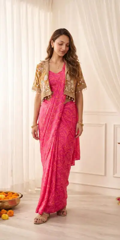 BB 98 Pink in Chinon Silk Mirror Work & Embroidery Work Saree . Affordable Price ₹2399. Delivery 4-6 Working Days. Shop now. | Creative Sarees, Bollywood Sarees, Designer Sarees, Embroidered Sarees, Ethnic Saree, Modern Digital sarees, Party Wear Sarees, Sarees