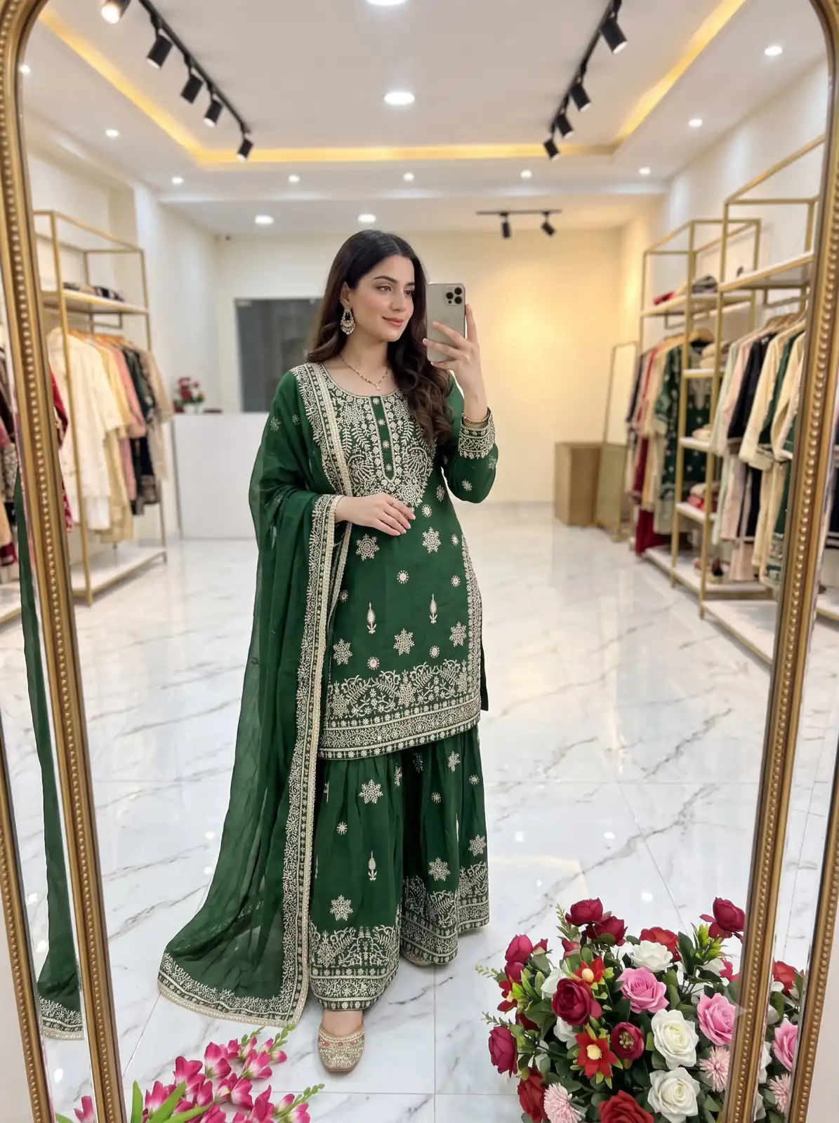 WW 1243 Green NC Zimmy Silk Salwar Suit Perfect for Wedding, Party, Baby Shower, Festival Celebrations, Pongal – . Grab it for ₹2449. Delivery 4-6 Worki | Casual Suits, Jump Suits, Creative suits, Designer Suits, Palazzo Suits, Party Wear Suits, Patiala Suits, Salwar suit, Straight Suits