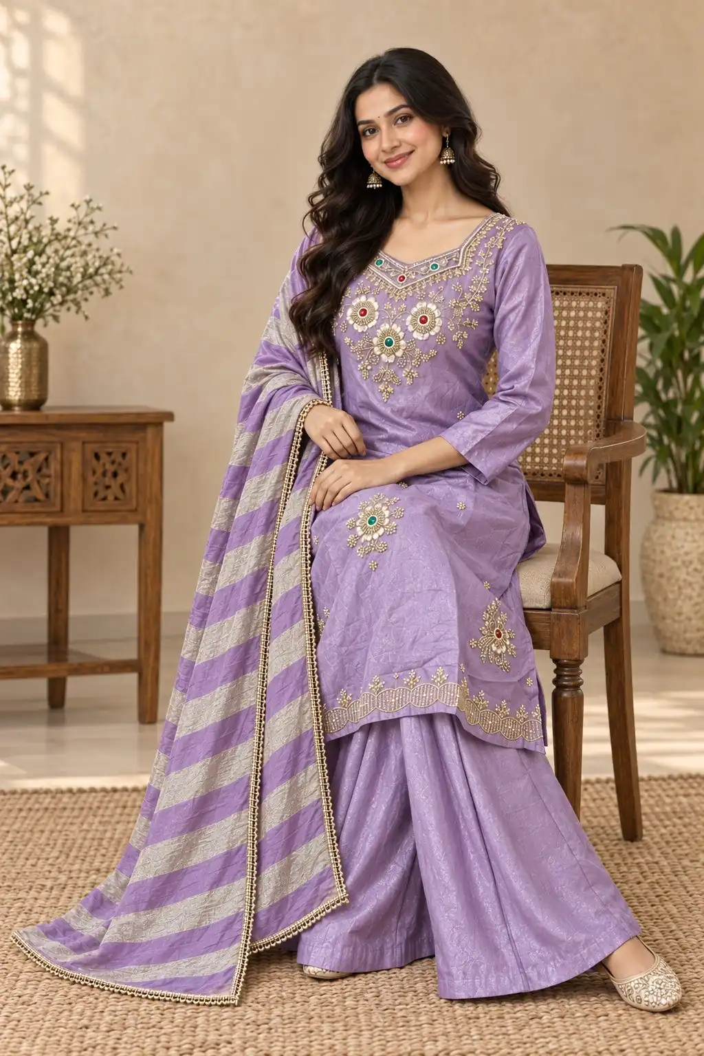 DIVA 188 Lavender Glass Silk Salwar Suit Perfect for Wedding, Party, Durga Puja, Haldi, Makar Sankranti –Available at ₹2799 only. Delivery 4-6 Working Days | Casual Suits, Jump Suits, Creative suits, Designer Suits, Palazzo Suits, Party Wear Suits, Patiala Suits, Salwar suit, Straight Suits