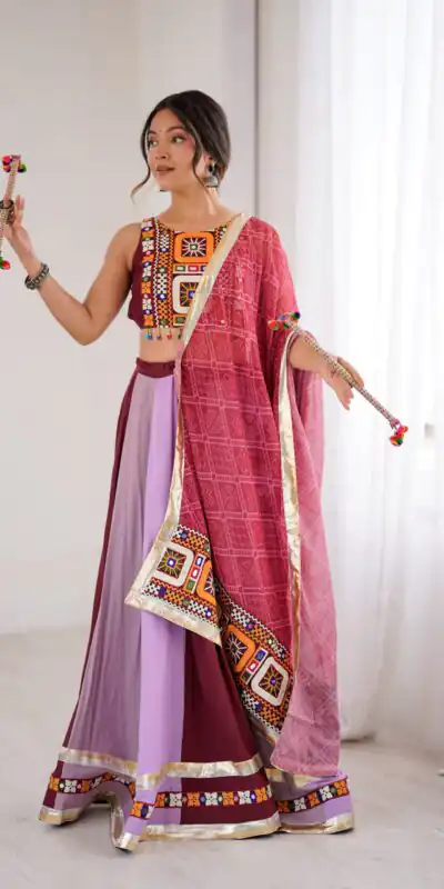 SP 50 Maroon Color Rayon Embroidery Work & Cowrie Work Lehenga Choli . Grab it for ₹1799. Delivery 4-6 Working Days. Shop now. | Bollywood Lehenga, Creative Lehenga, Designer Lehenga, Embroidered Lehenga, Lehenga, Party Wear Lehenga