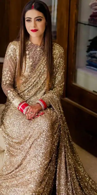 SN 236 Color: Gold Heavy Sequence Work Saree For Women's sn236, sn 236 Buy And Get 38% Off, On Sarees. SN236 | Bollywood Sarees, Creative Sarees, Designer Sarees, Embroidered Sarees, Party Wear Sarees, Sarees