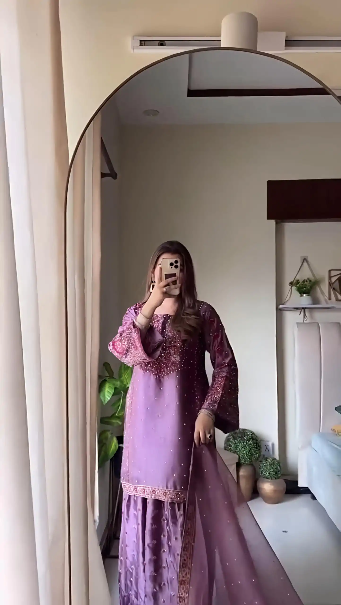 NSR 849 Lavender Chinnon Silk Salwar Suit Perfect for Wedding, Party, Baisakhi, Anniversary, Housewarming . Available at ₹1999 only. Delivery 4-6 | Casual Suits, Jump Suits, Creative suits, Designer Suits, Palazzo Suits, Party Wear Suits, Patiala Suits, Salwar suit, Straight Suits