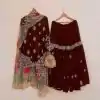  LG 1887 Maroon Color Chinnon Sequences Embroidery Work Salwar Suit Casual, Wedding, Party, Festive, Events Etc.4-6 Working Days@ 2399/-only | Casual Suits, Jump Suits, Creative suits, Designer Suits, Palazzo Suits, Party Wear Suits, Patiala Suits, Salwar suit, Straight Suits