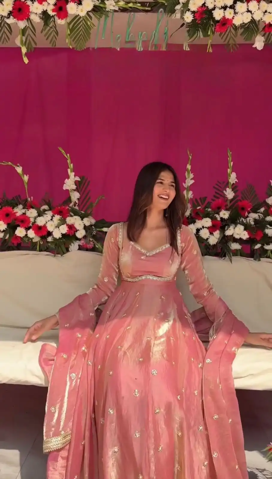 RTC 5937 Peach Fendy silk Gown with Lace Work. Wedding, Party, Festive, Events Get it for ₹2149. Delivery 4-6 Working Days. Shop now. | Bollywood Gowns, Creative Gowns, Designer Gowns, Embroidered Gowns, Gowns, Party Wear Gowns