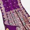 MB 3319 Light Purple Color Banarasi Lace Work Gold Zari Border Saree . Available at ₹1849 only. Delivery 4-6 Working Days. Shop now. | Creative Sarees, Embroidered Sarees, Bollywood Sarees, Designer Sarees, Ethnic Saree, Modern Digital sarees, Party Wear Sarees, Sarees