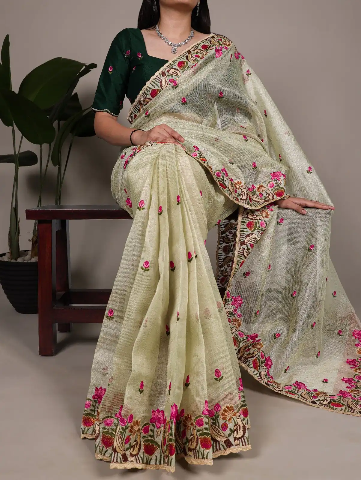 YNF 7400 Pista Zari Kota Tissue Saree Perfect for Wedding, Party, Mehendi, Housewarming, Haldi – . Special Price ₹3299. Delivery 4-6 Working Days. | Creative Sarees, Embroidered Sarees, Bollywood Sarees, Designer Sarees, Ethnic Saree, Modern Digital sarees, Party Wear Sarees, Sarees