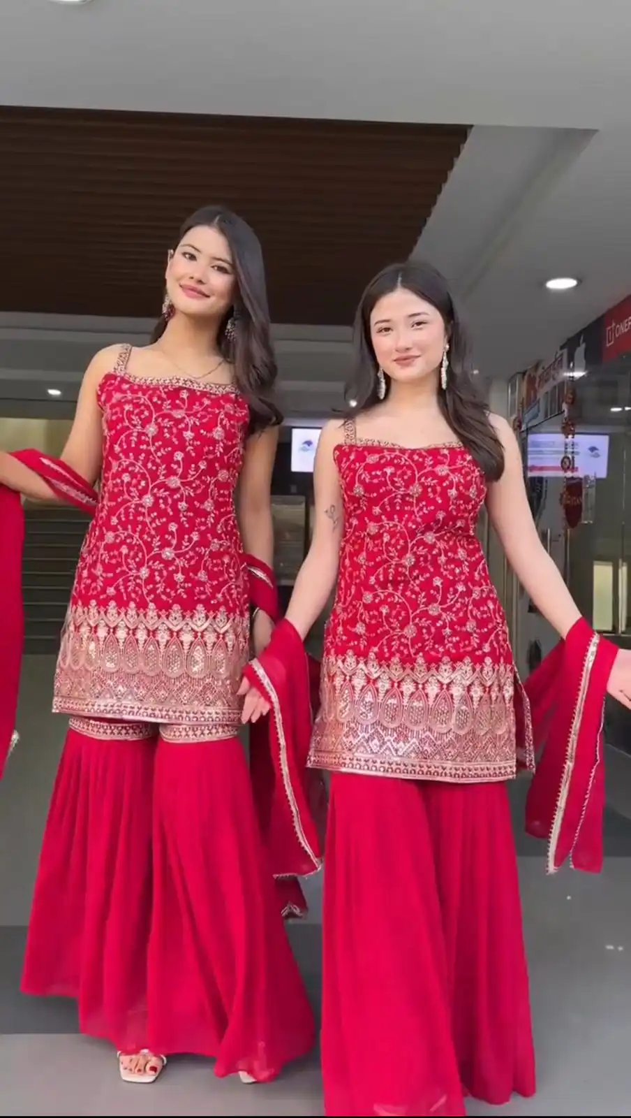 RTC 5855 Red in Color Faux Georgette Lace Work Salwar Suit . Wedding, Party, Festive Grab it for ₹1799. Delivery 4-6 Working Days. Shop now. | Casual Suits, Jump Suits, Tops & Bottoms, Track Suits, Trendy Wear, Creative suits, Designer Suits, Palazzo Suits, Party Wear Suits, Patiala Suits, Salwar suit, Straight Suits