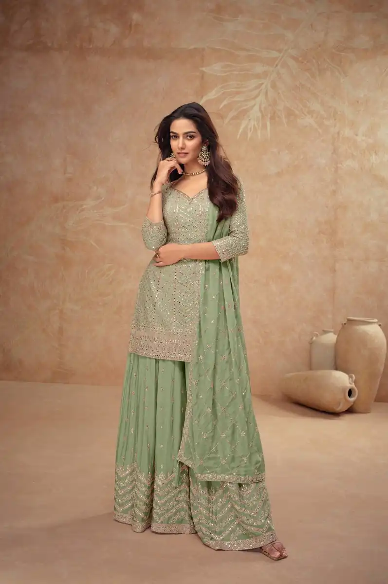 Pista Chinon Sequence Work Salwar Suit